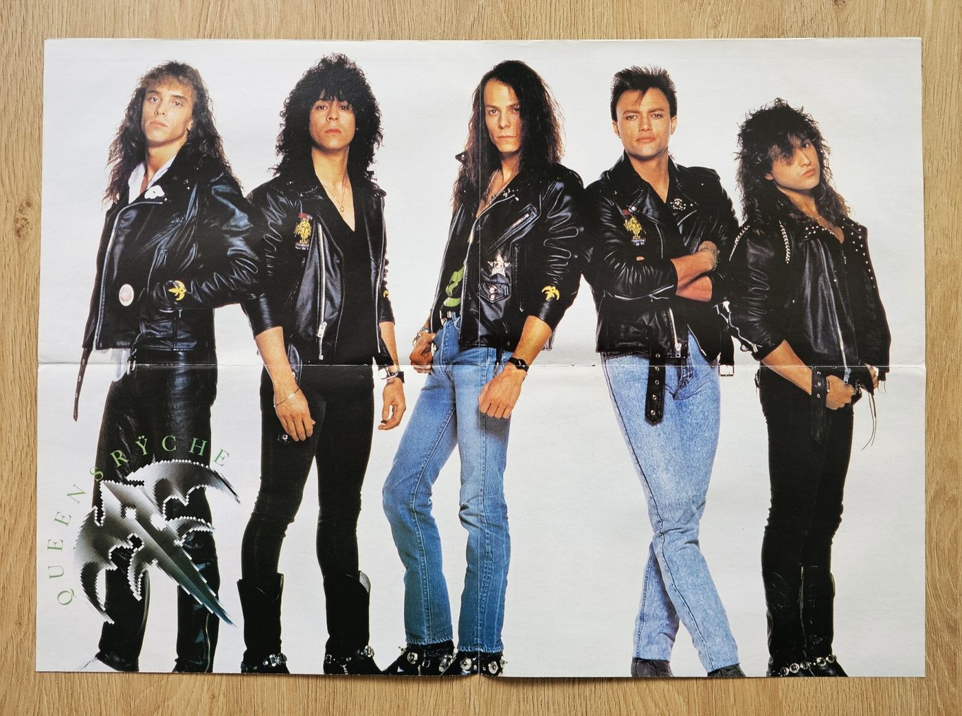 Queensryche poster, 55 × 40 cm
