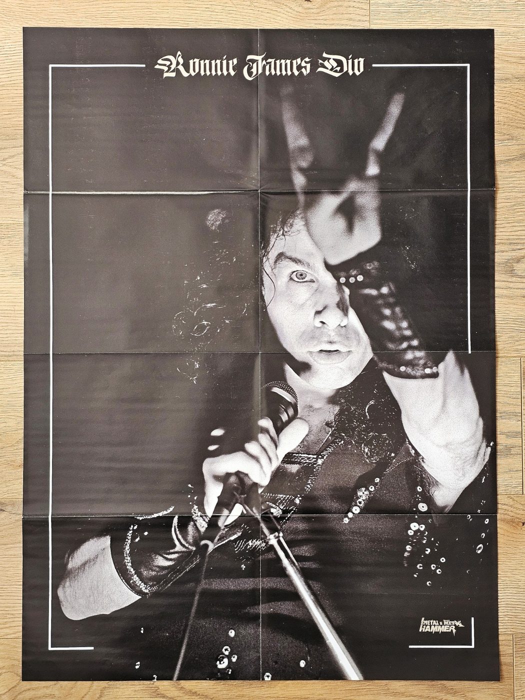 R. J. Dio poster, 55 × 75 cm