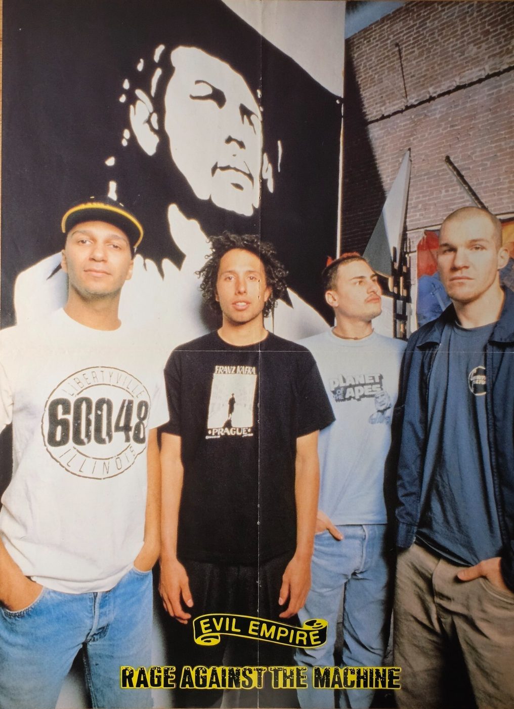 Rage Against The Machine poster, 40 × 55 cm