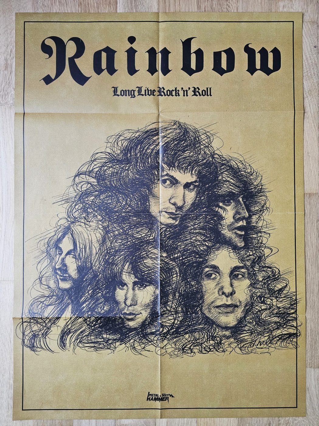 Rainbow poster, 55 × 75 cm