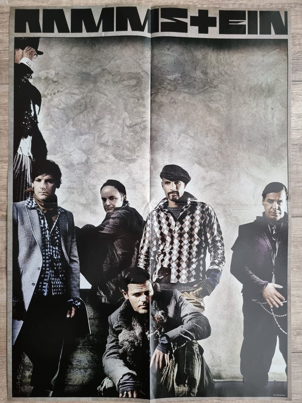Rammstein poster, 40 × 55 cm