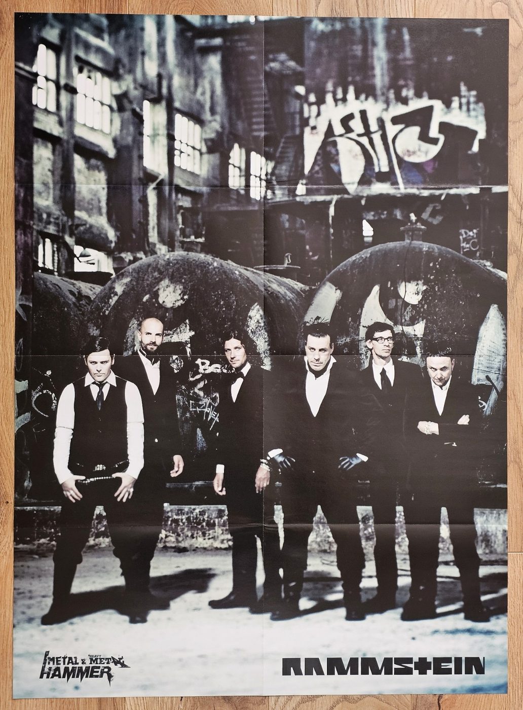 Rammstein poster, 55 × 75 cm