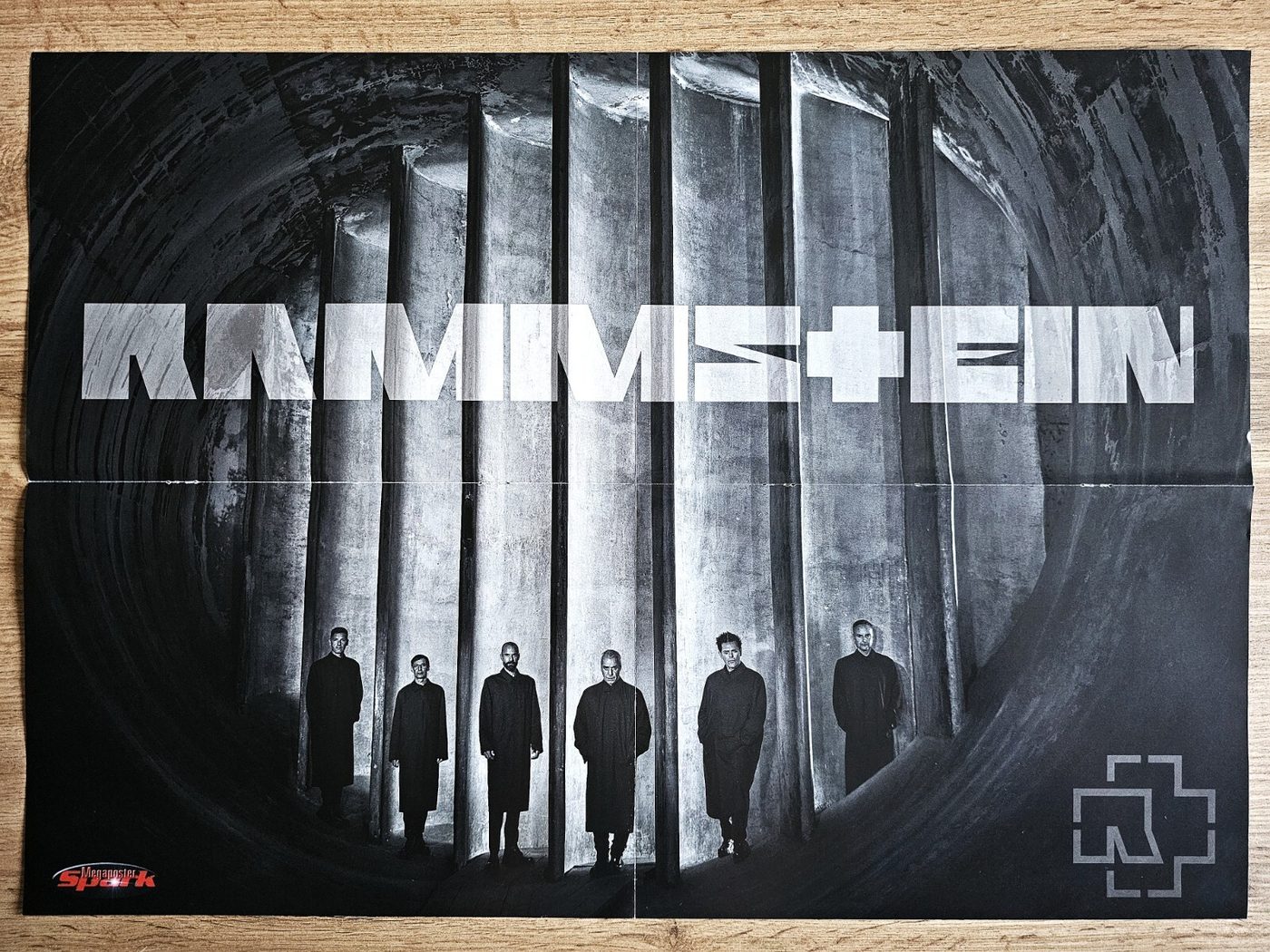 Rammstein poster, 55 × 40 cm