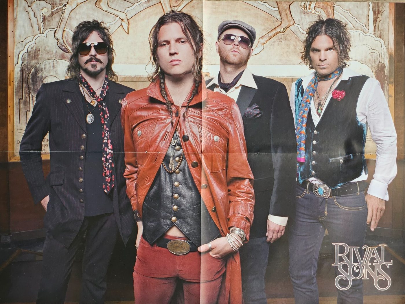 Rival Sons poster, 55 × 40 cm