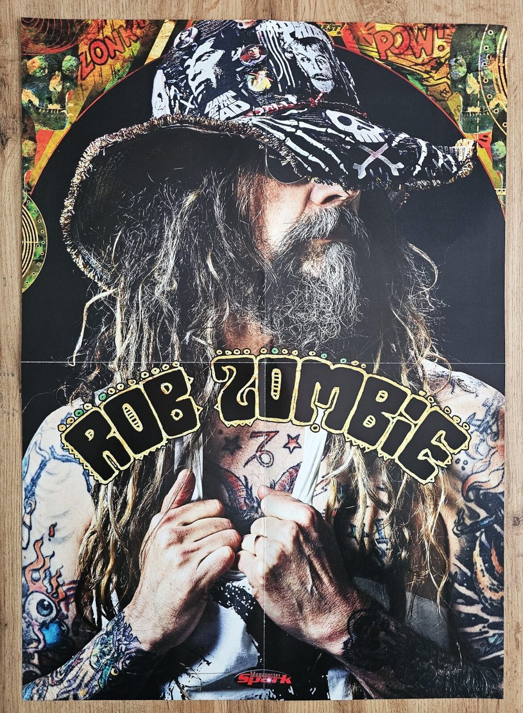 Rob Zombie poster, 40 × 55 cm
