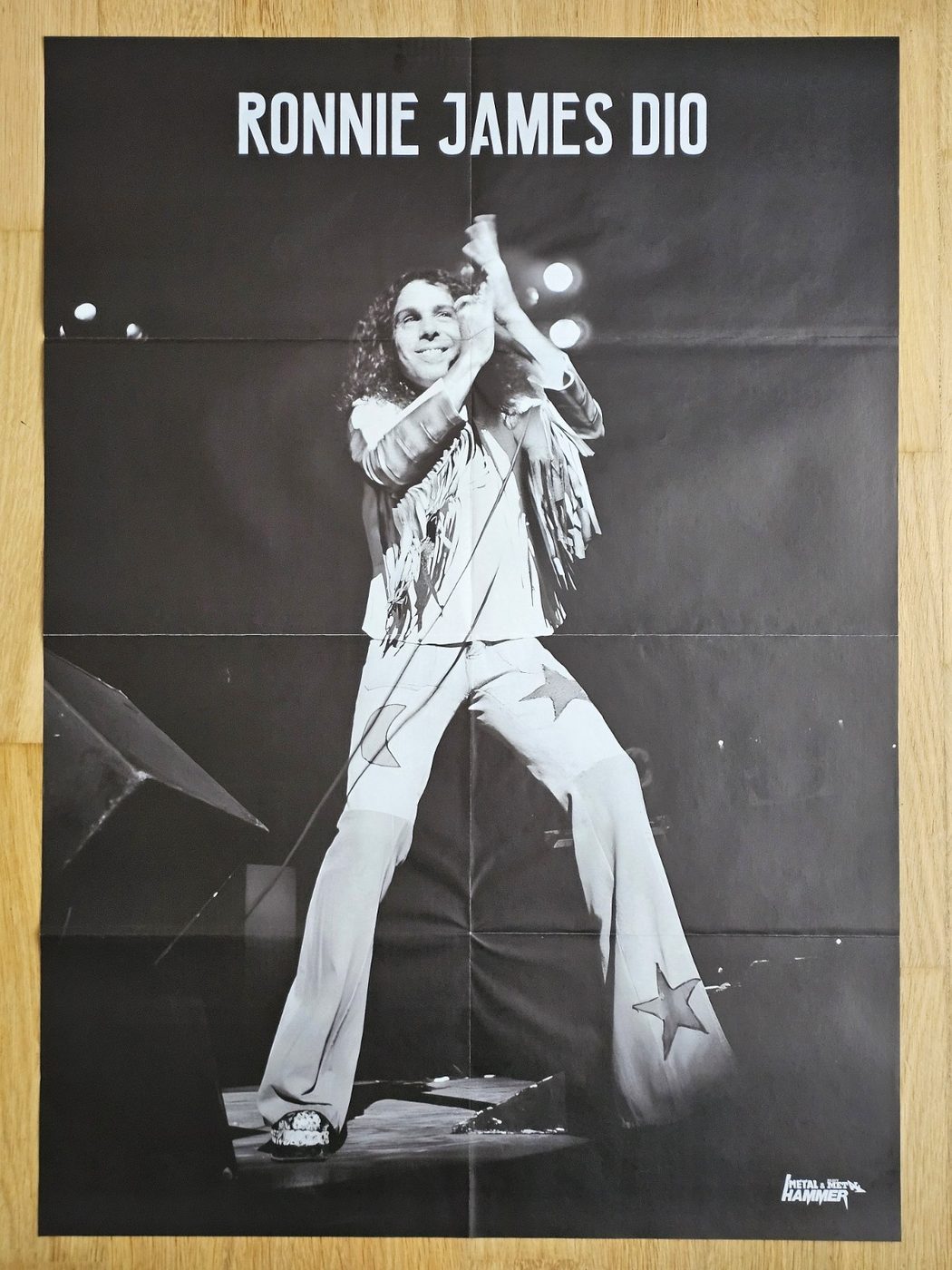 Ronnie James Dio poster, 55 × 75 cm