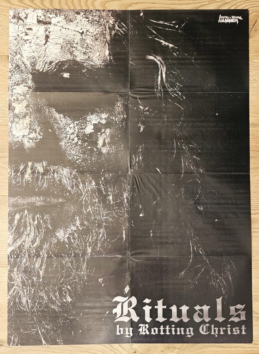 Rotting Christ "Rituals" poster, 55 × 75 cm
