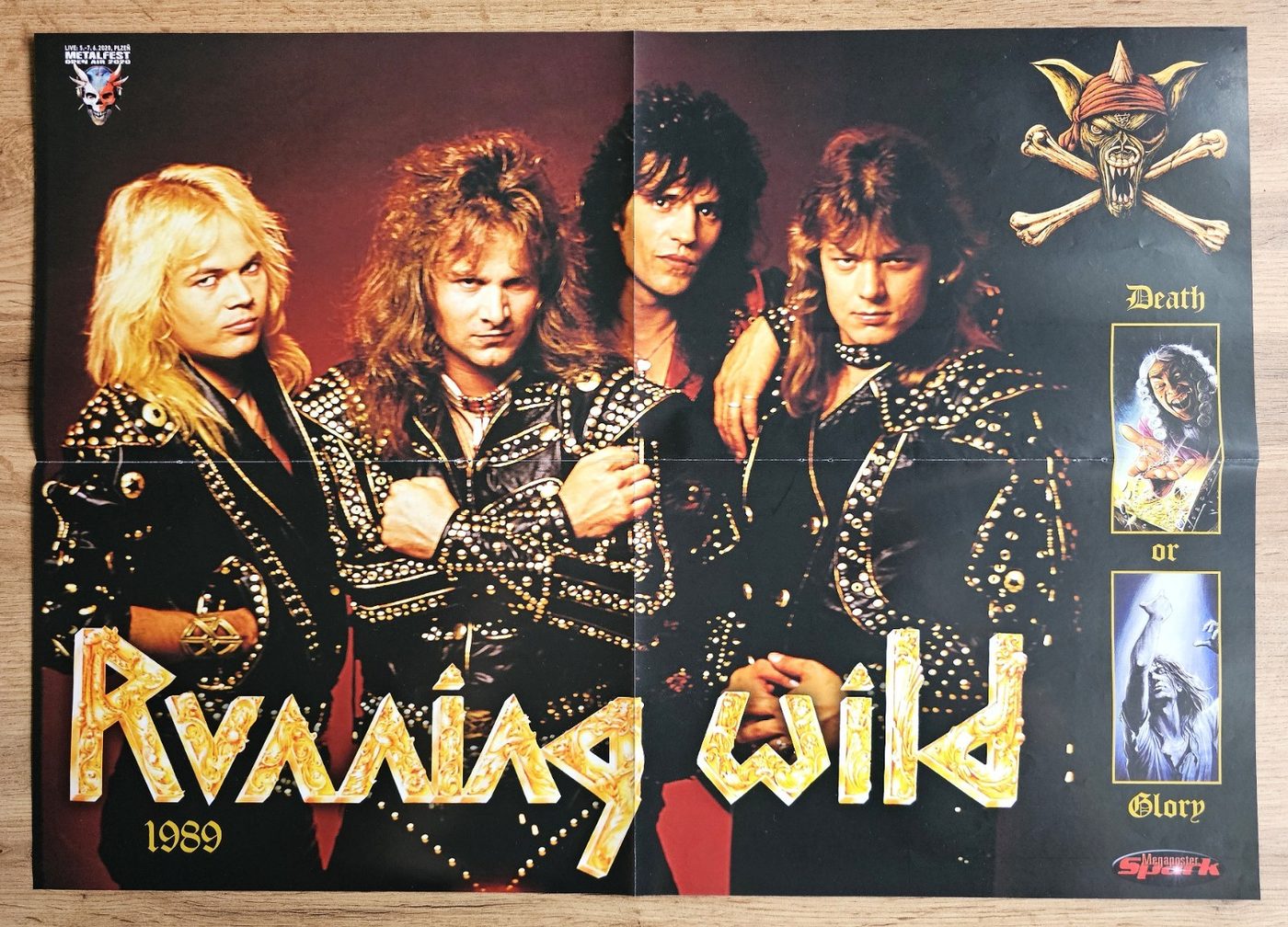 Running Wild poster, 55 × 40 cm