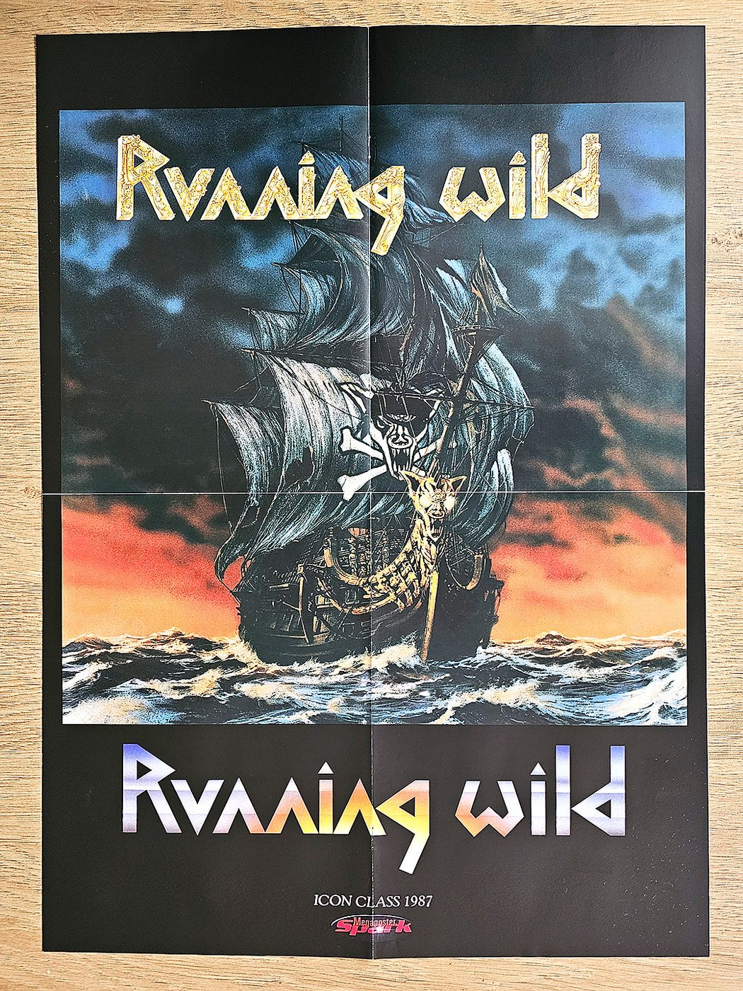 Running Wild poster, 40 × 55 cm