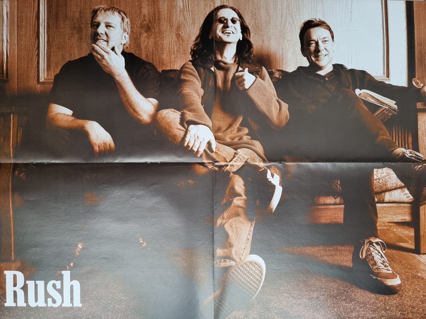 Rush poster, 55 × 40 cm