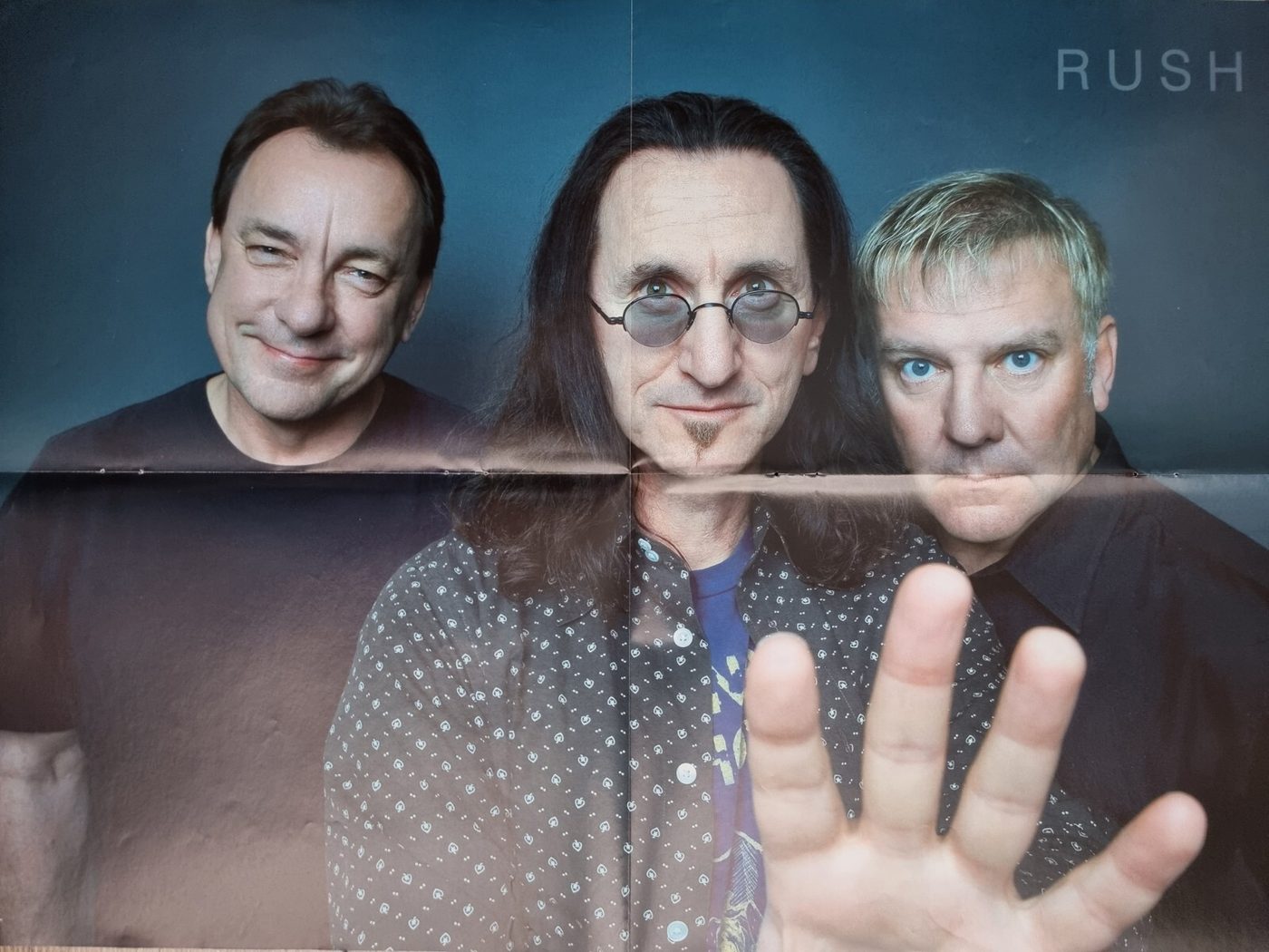 Rush poster, 55 × 40 cm