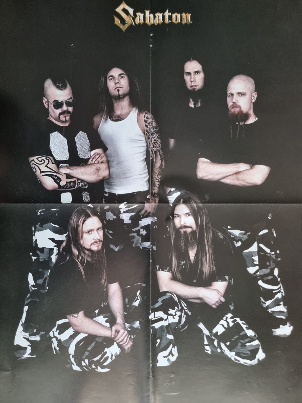 Sabaton poster, 40 × 55 cm