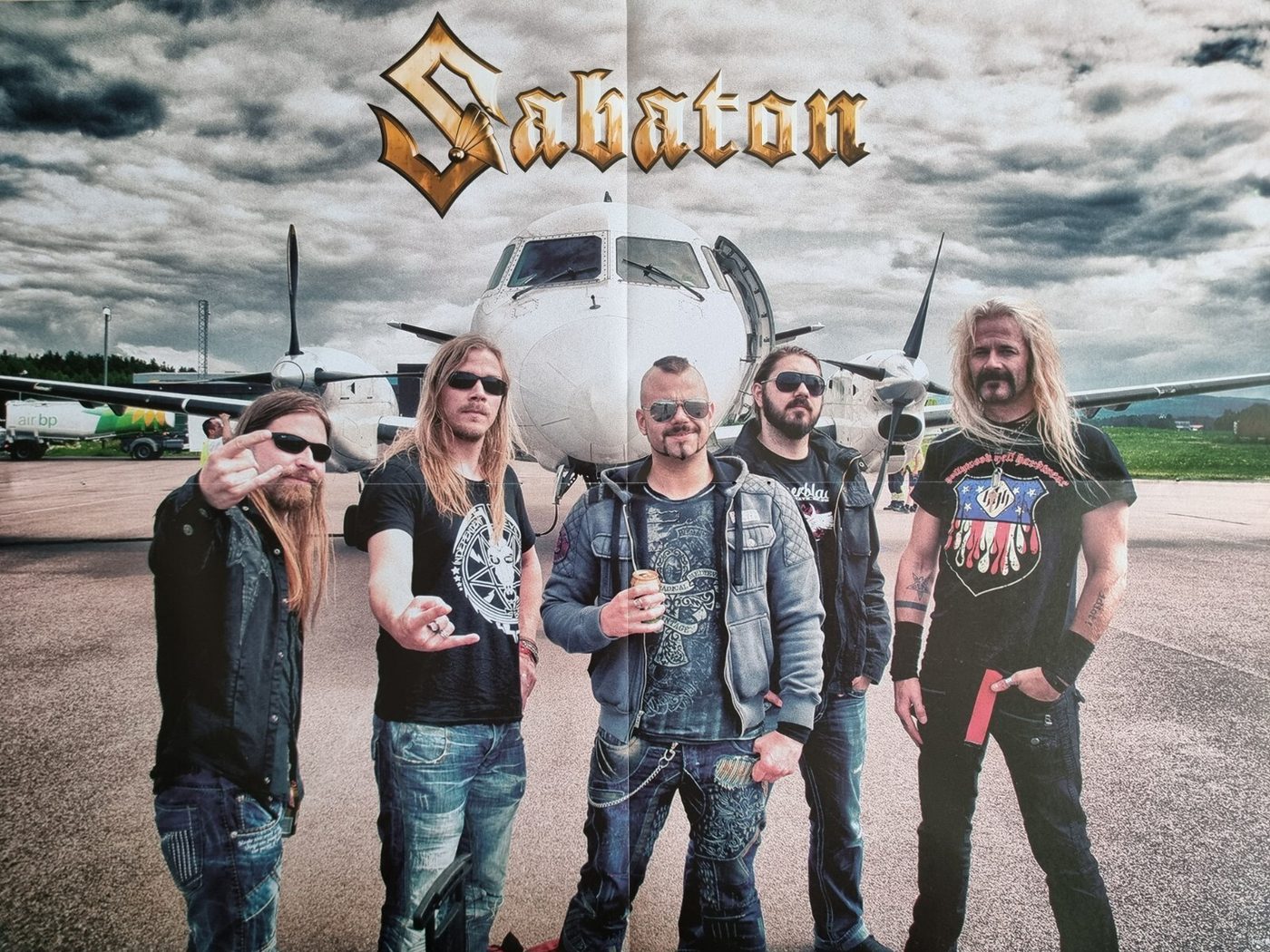 Sabaton poster, 55 × 40 cm