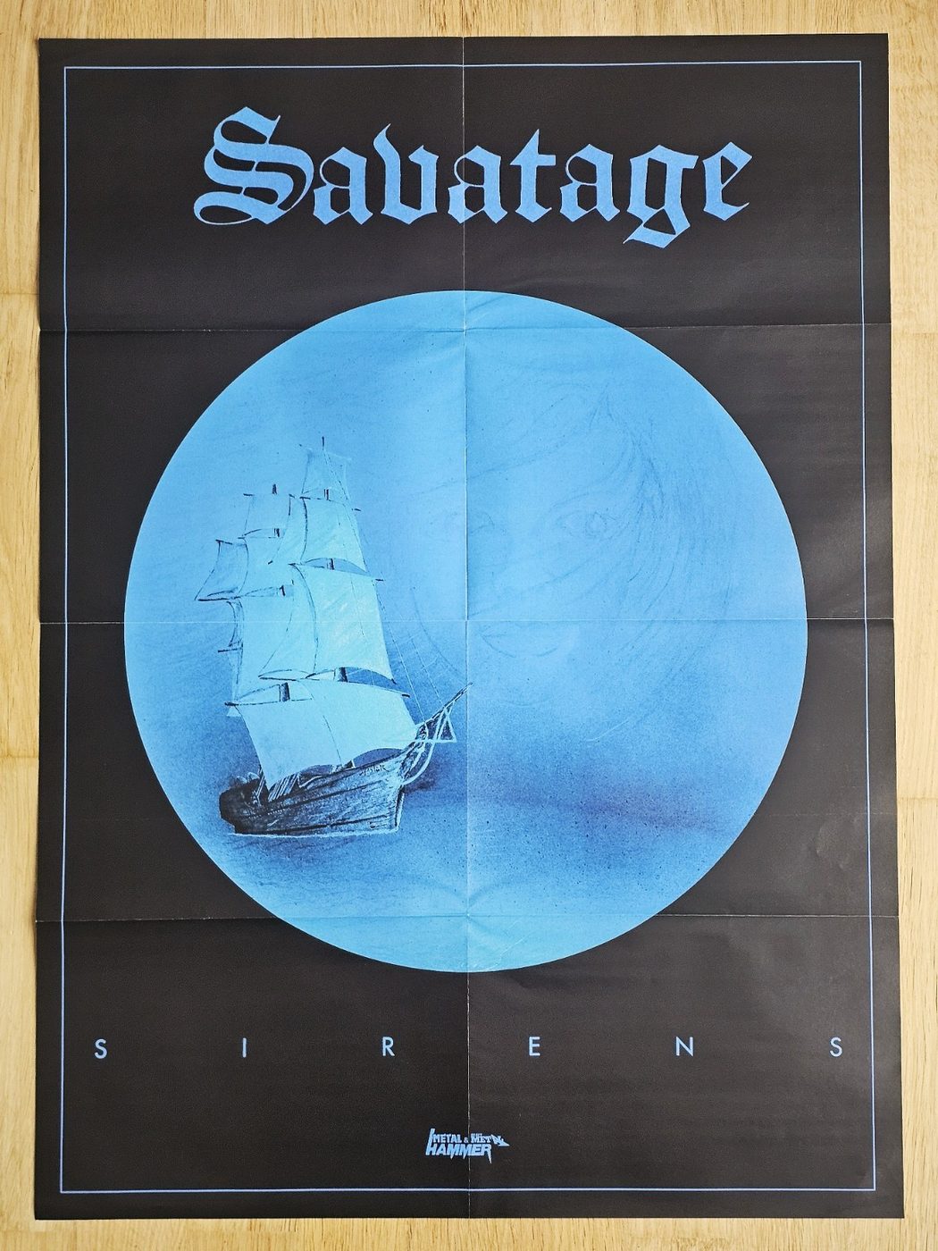 Savatage poster, 55 × 75 cm