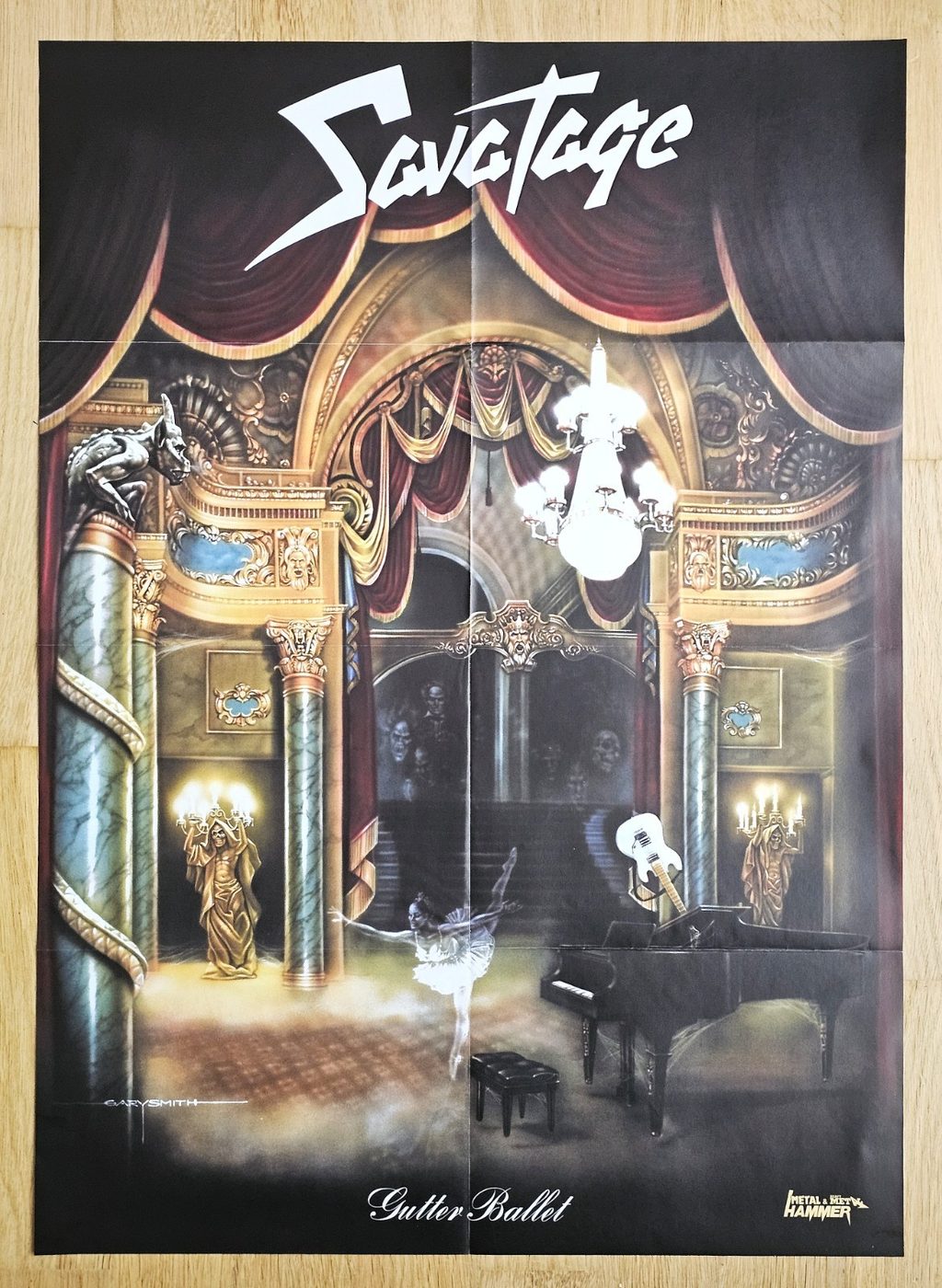 Savatage poster, 50 × 70 cm