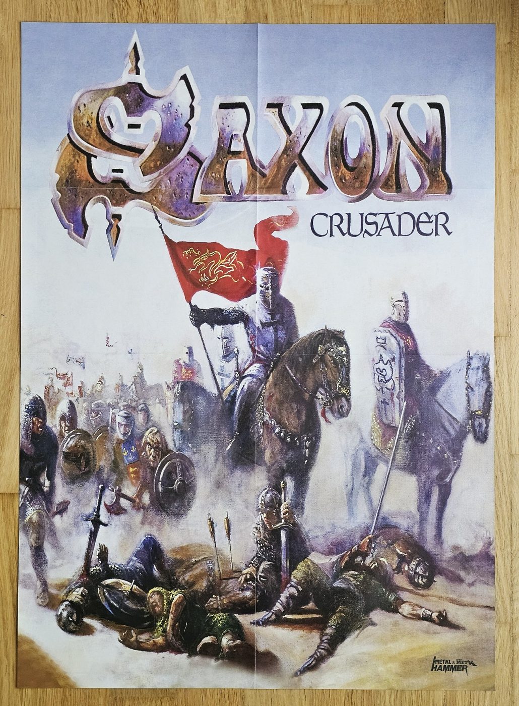 Saxon poster, 50 × 70 cm