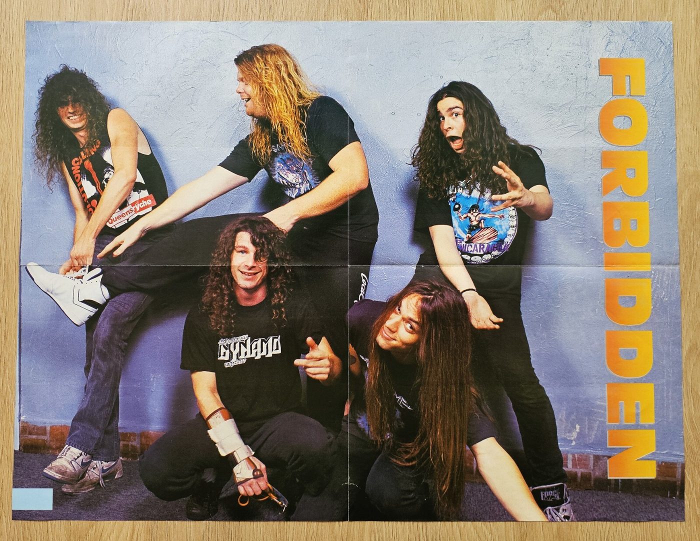 Scorpions / Forbidden poster, 55 × 40 cm