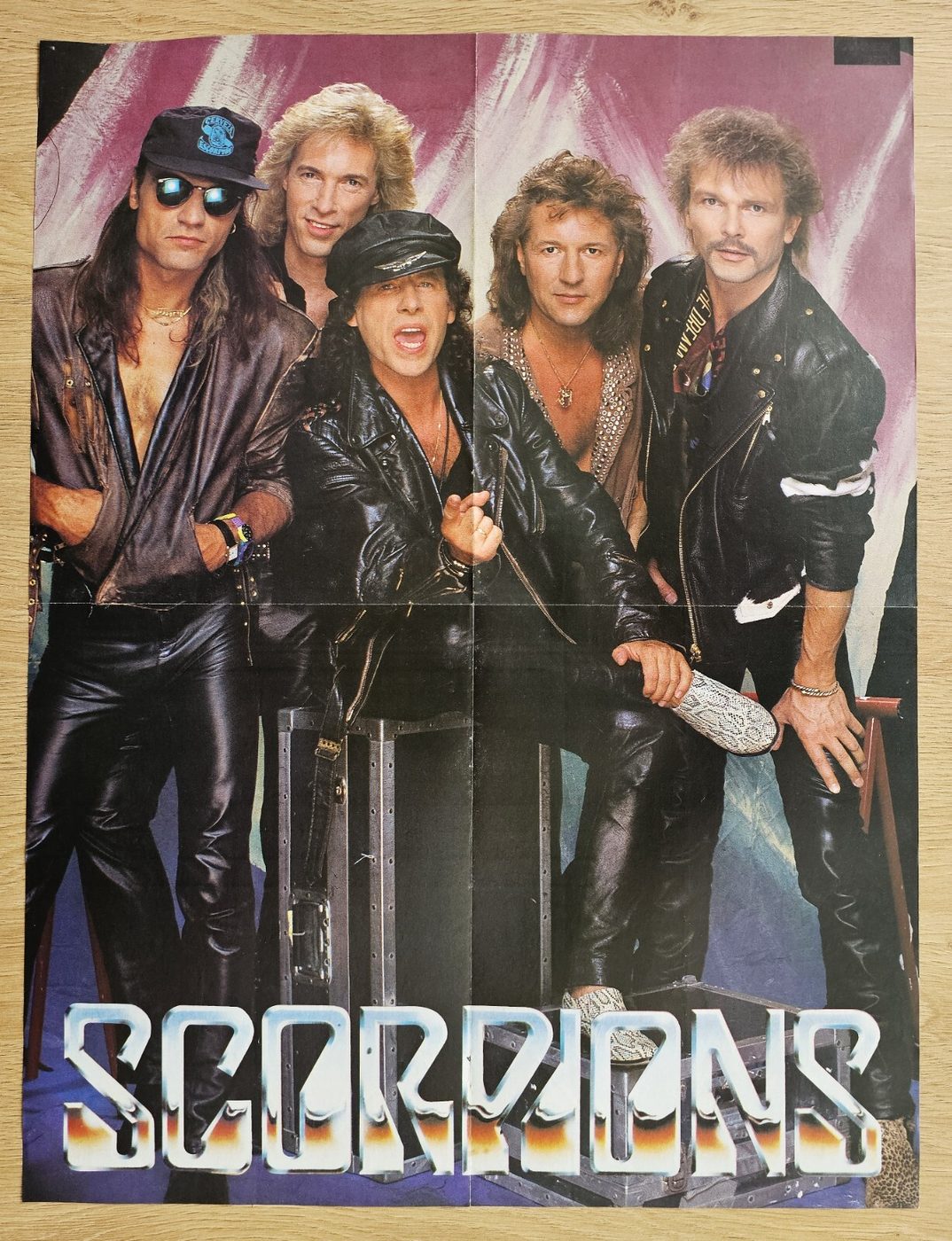 Scorpions poster, 40 × 55 cm