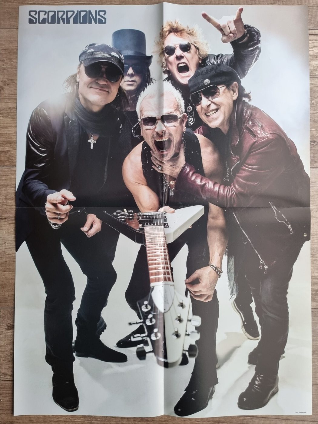 Scorpions poster, 40 × 55 cm