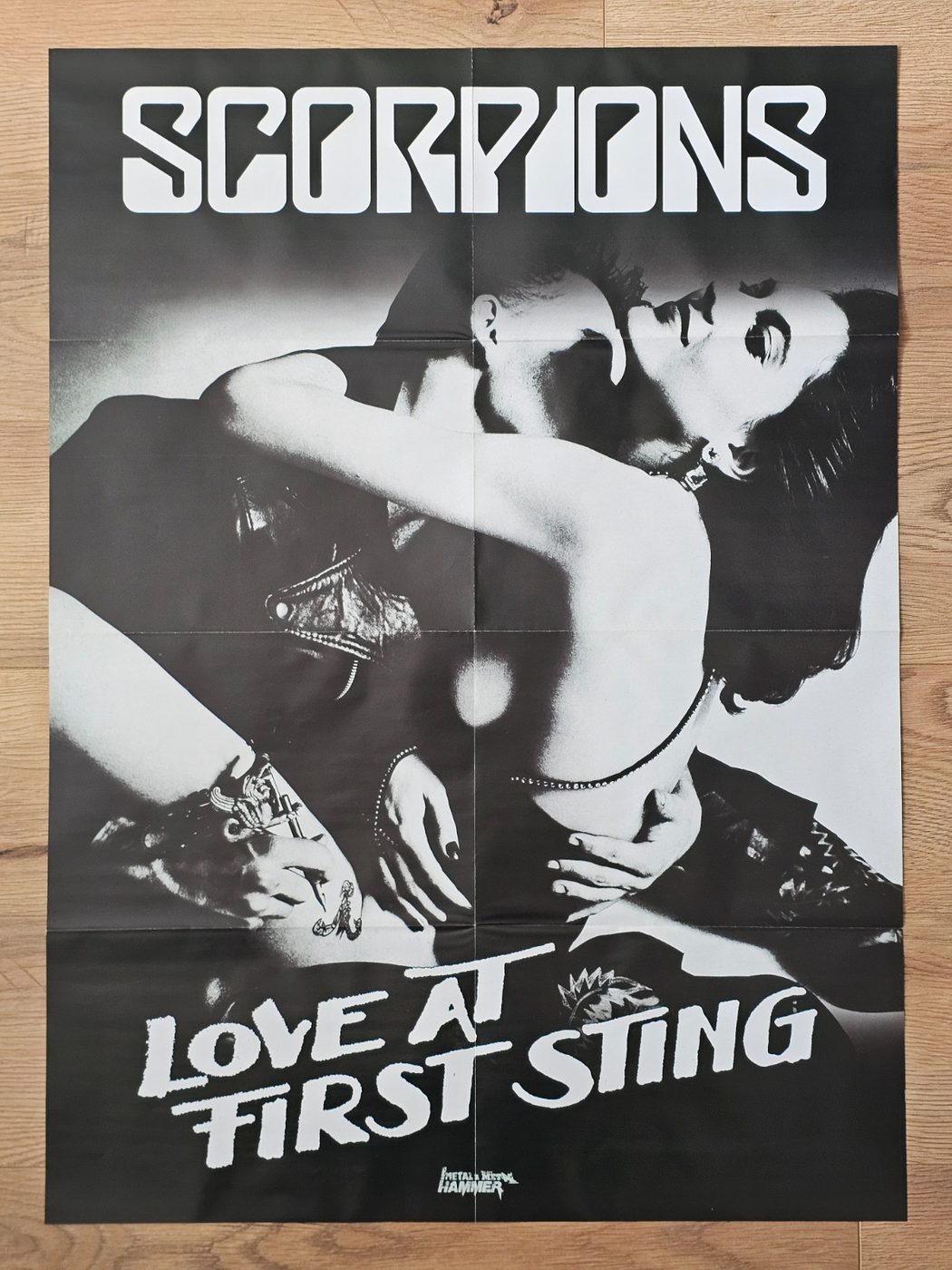 Scorpions poster, 55 × 75 cm