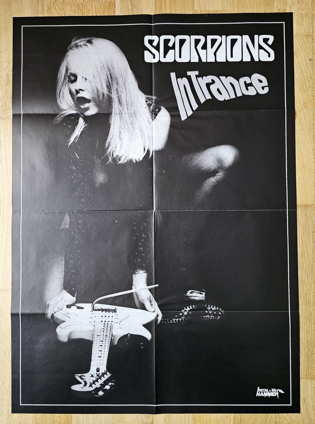 Scorpions poster, 50 × 70 cm