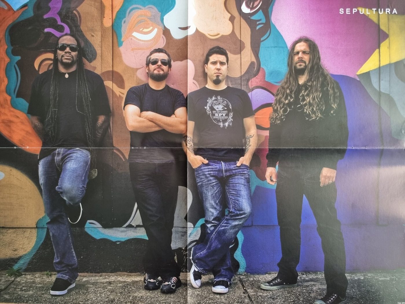 Sepultura poster, 55 × 40 cm