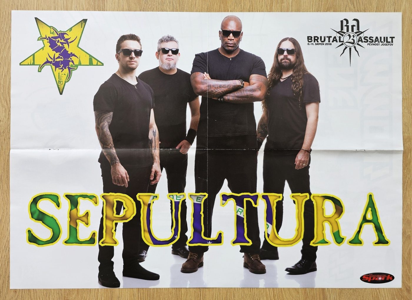 Sepultura poster, 55 × 40 cm
