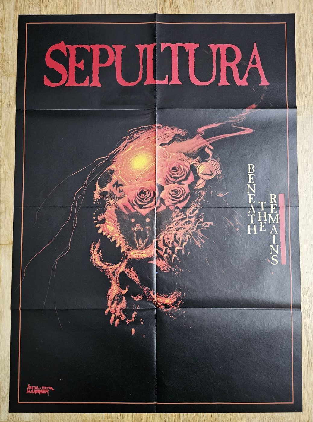 Sepultura poster, 55 × 75 cm