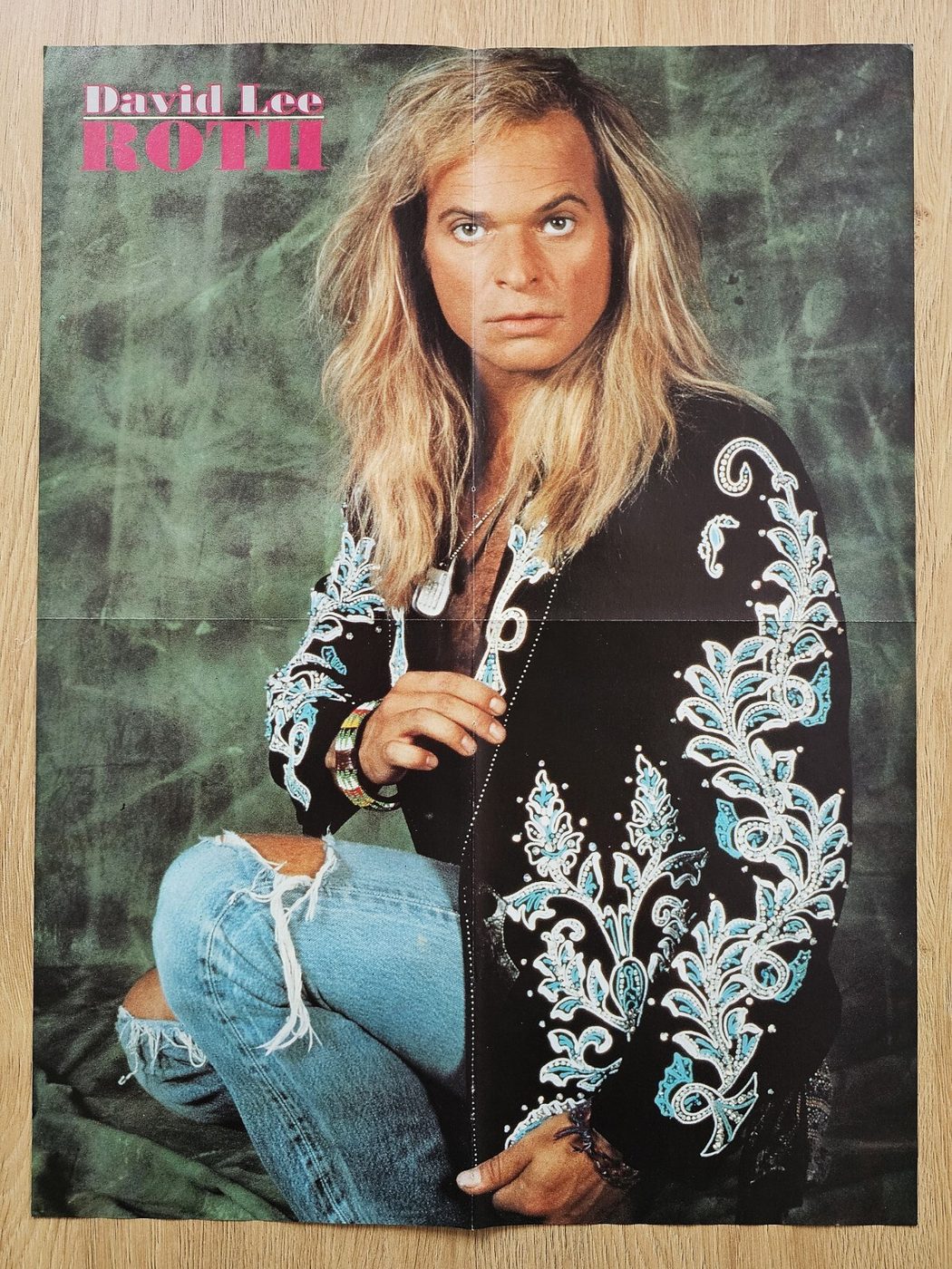 Sepultura / Van Halen (Roth) poster, 40 × 55 cm
