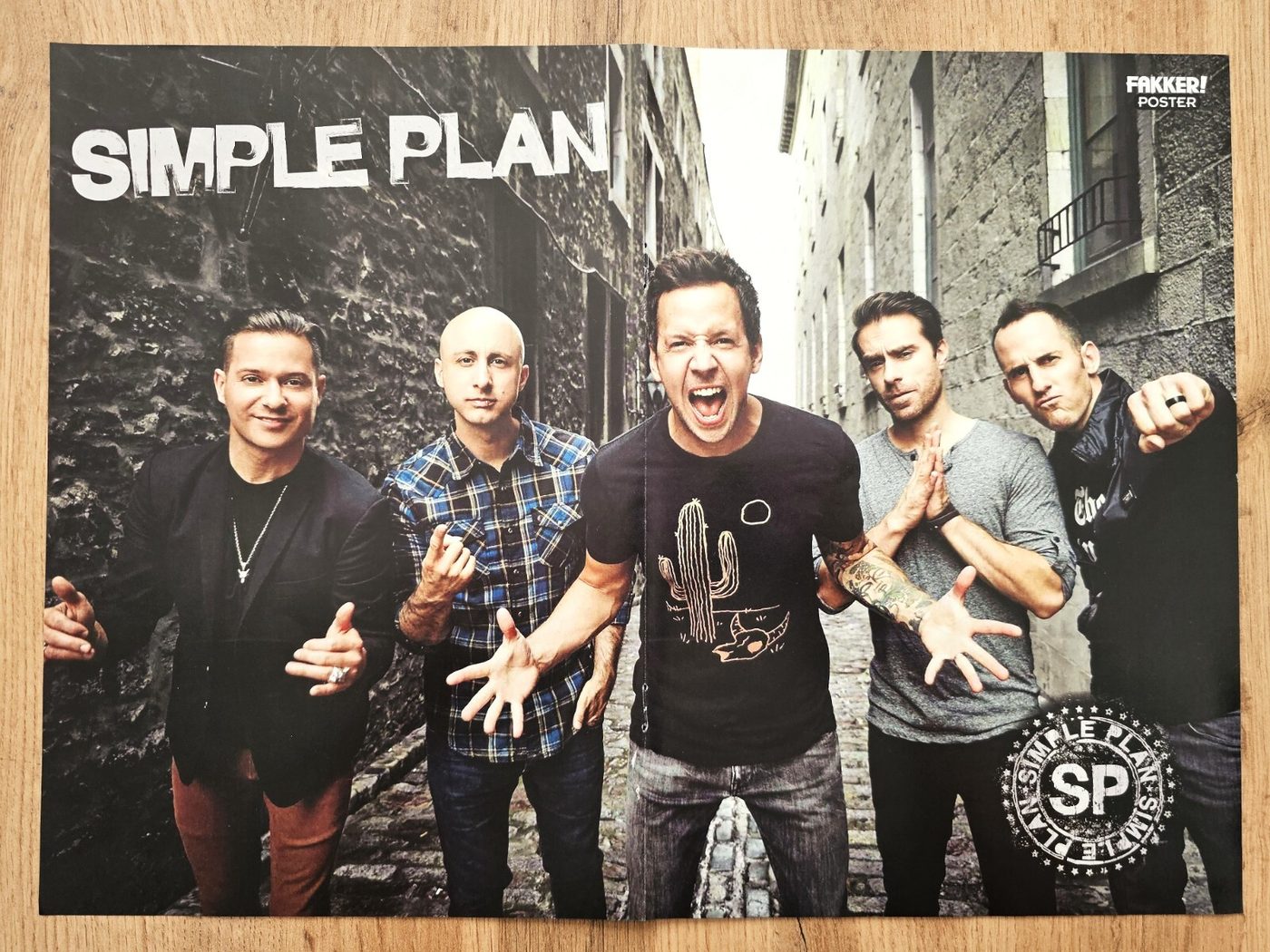Simple Plan poster, 40 × 30 cm