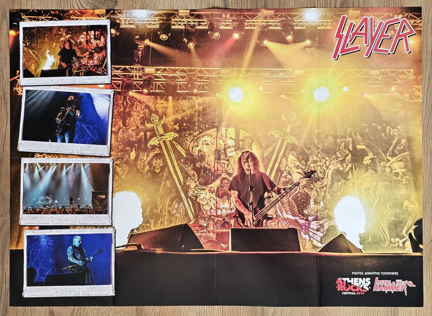 Slayer (live) poster, 75 × 55 cm