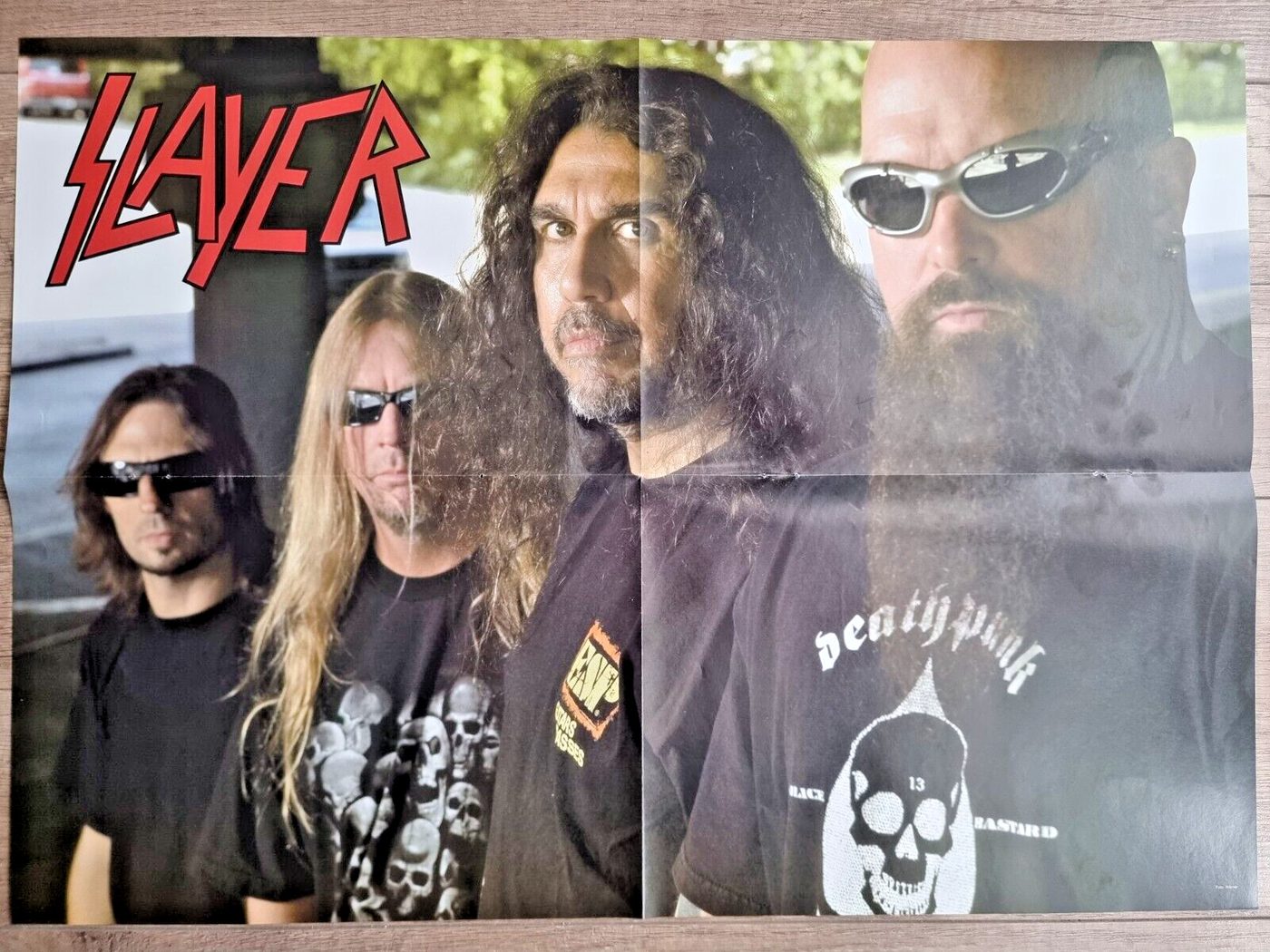 Slayer poster, 55 × 40 cm