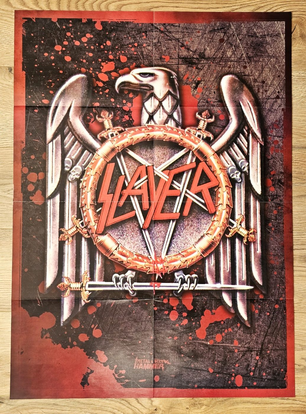 Slayer poster, 55 × 75 cm