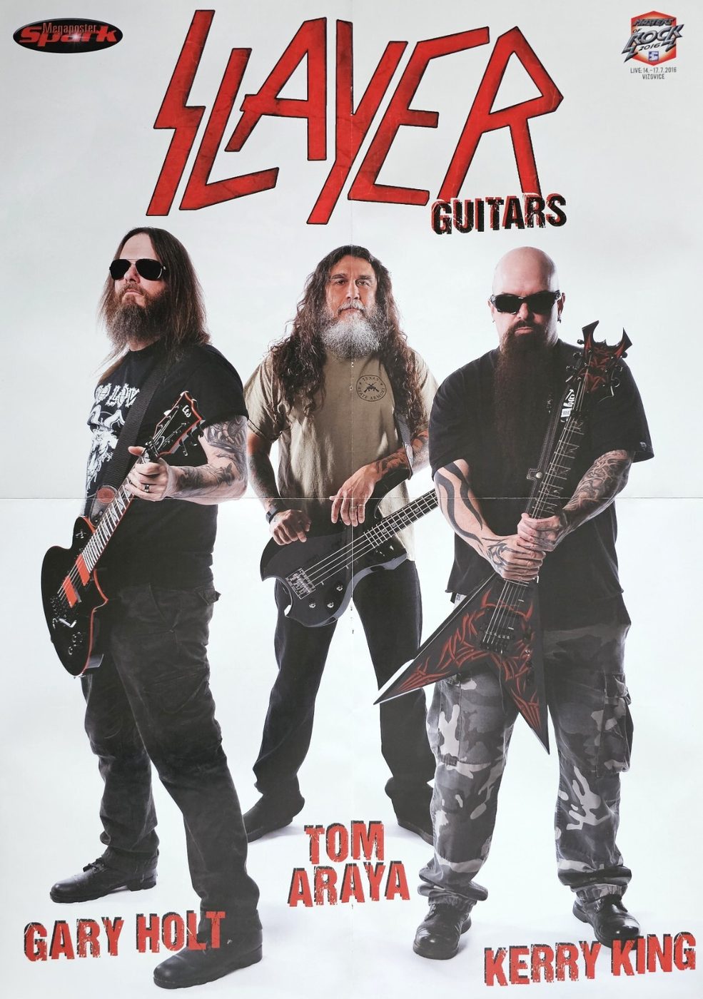 Slayer poster, 40 × 55 cm