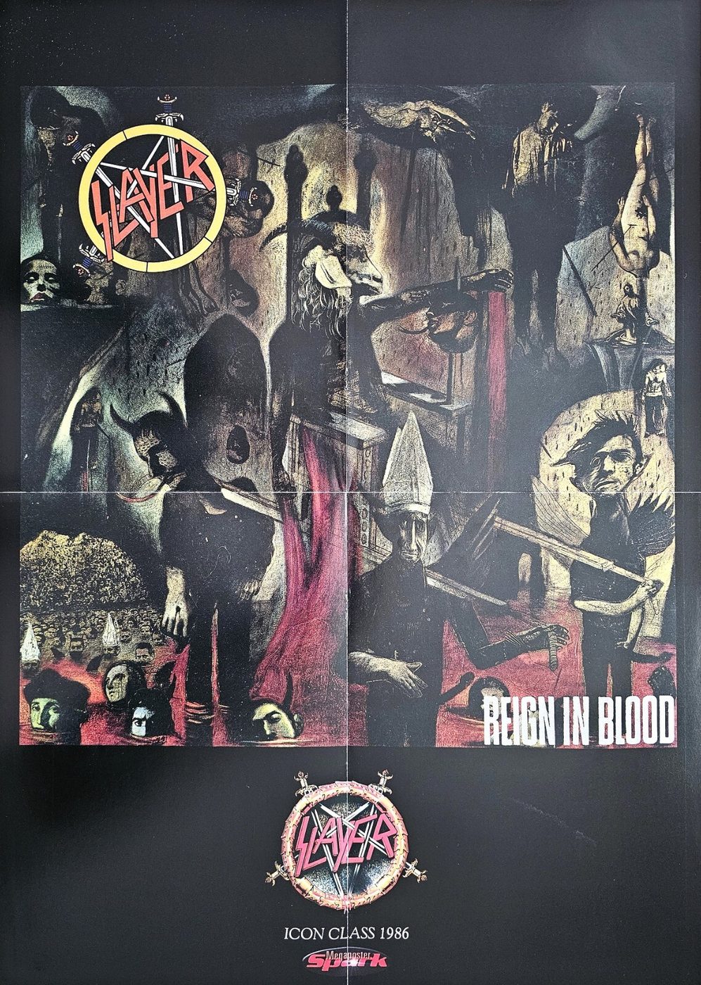 Slayer poster, 40 × 55 cm