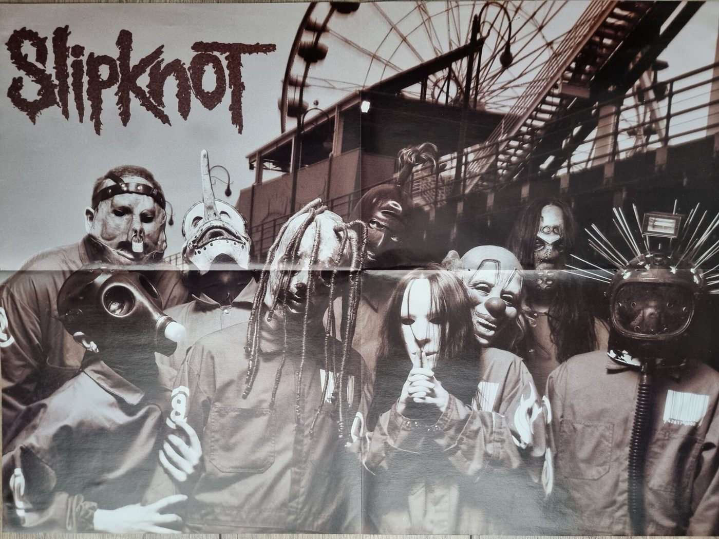 Slipknot poster, 55 × 40 cm