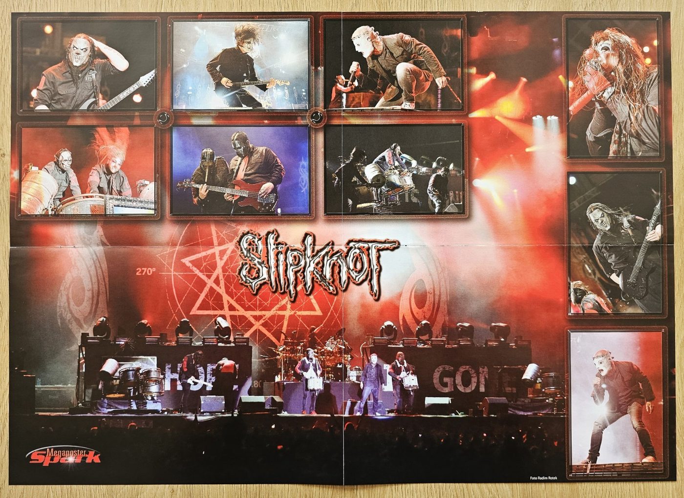 Slipknot poster, 55 × 40 cm