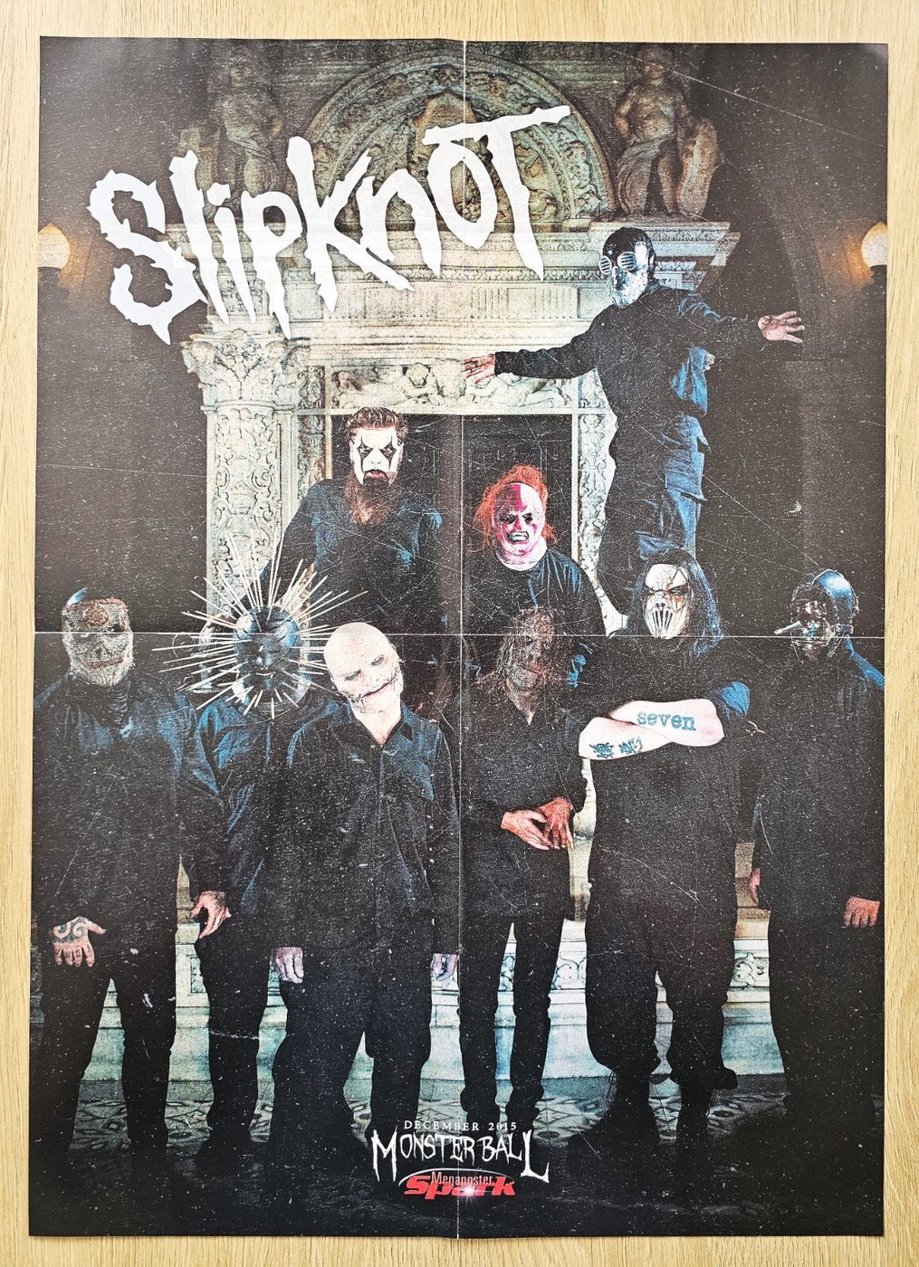 Slipknot poster, 40 × 55 cm