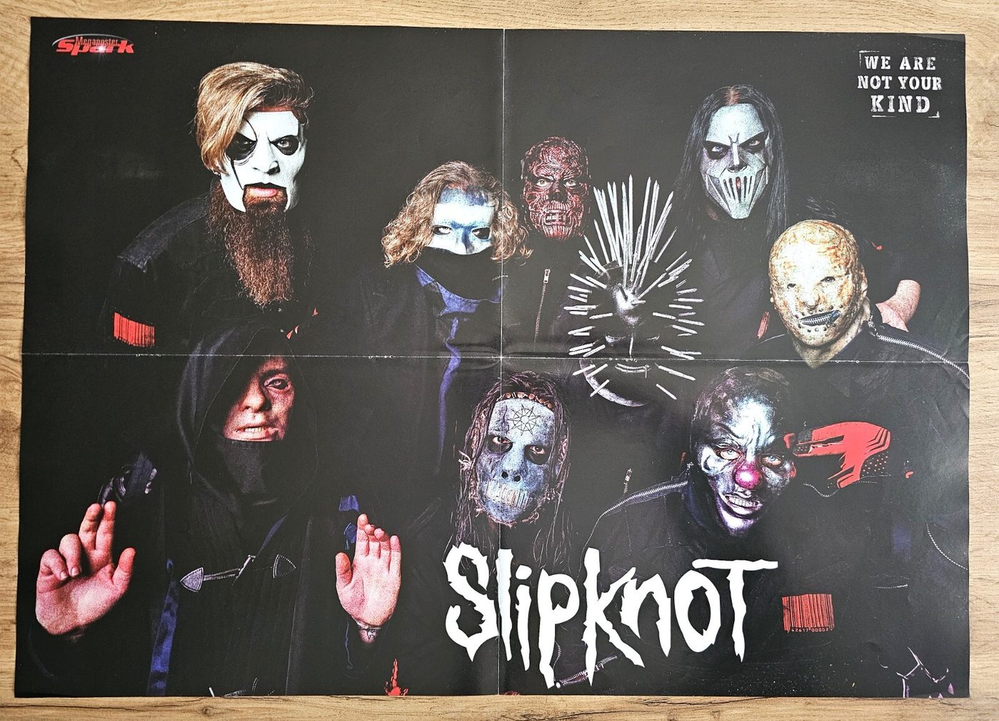 Slipknot poster, 55 × 40 cm