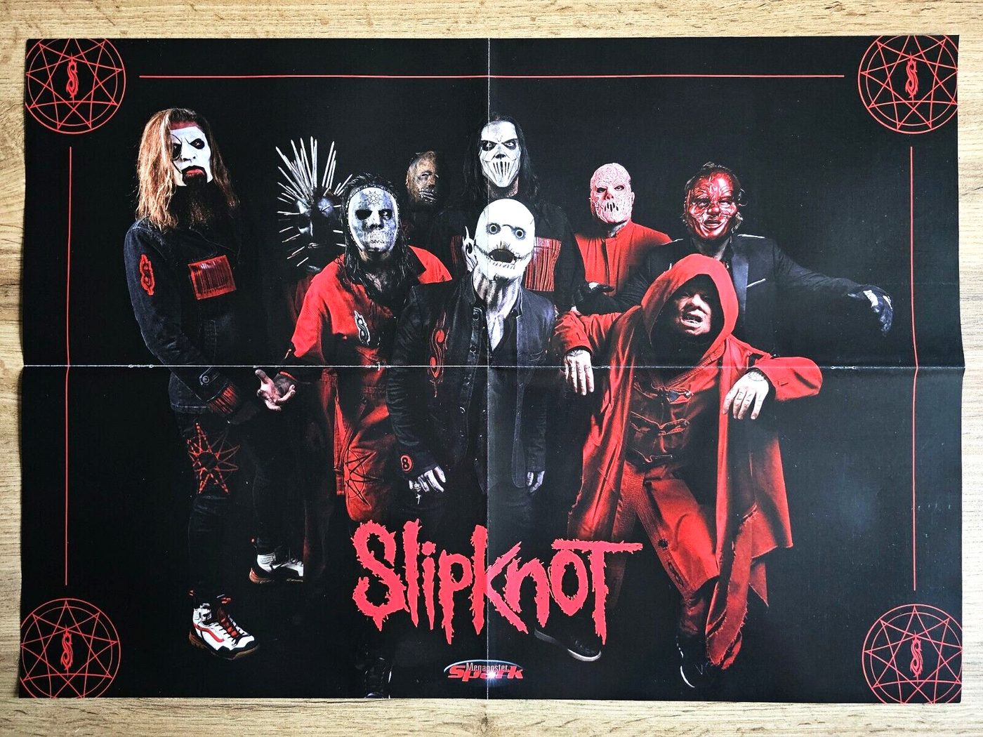 Slipknot poster, 55 × 40 cm