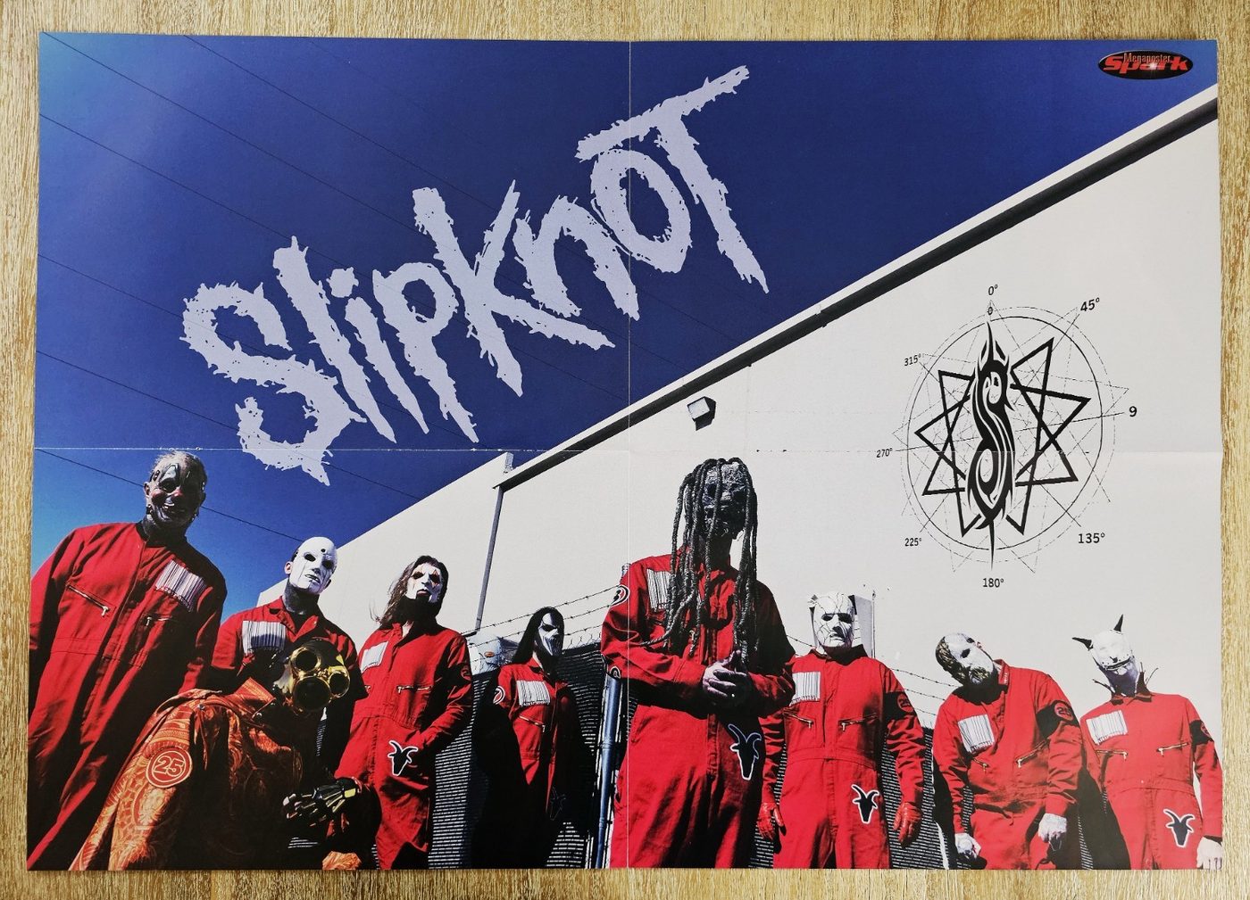 Slipknot poster, 55 × 40 cm
