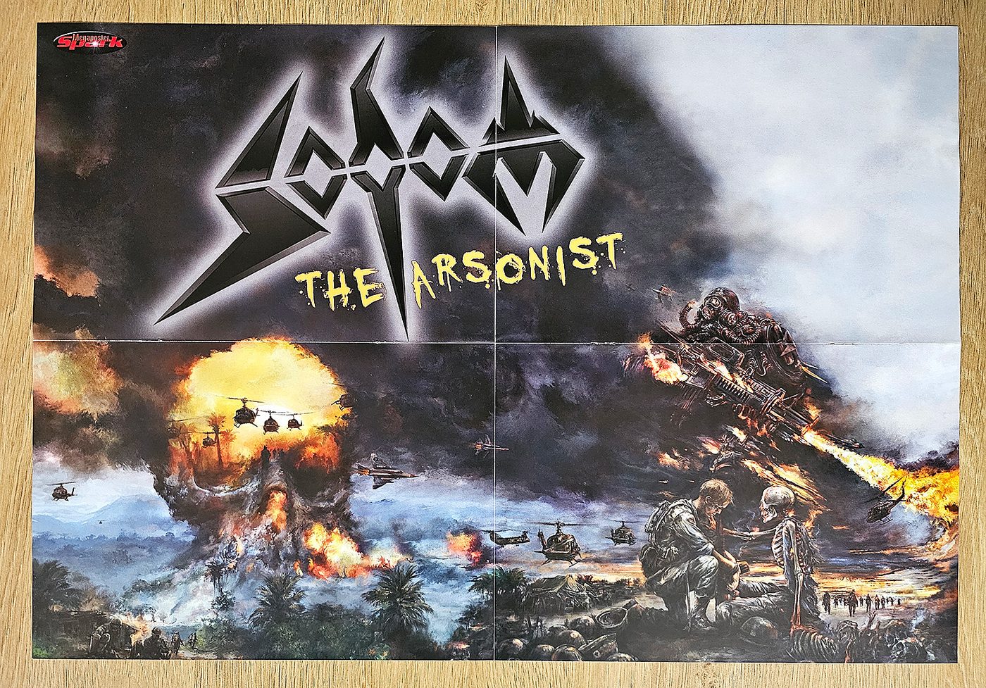 Sodom poster, 55 × 40 cm