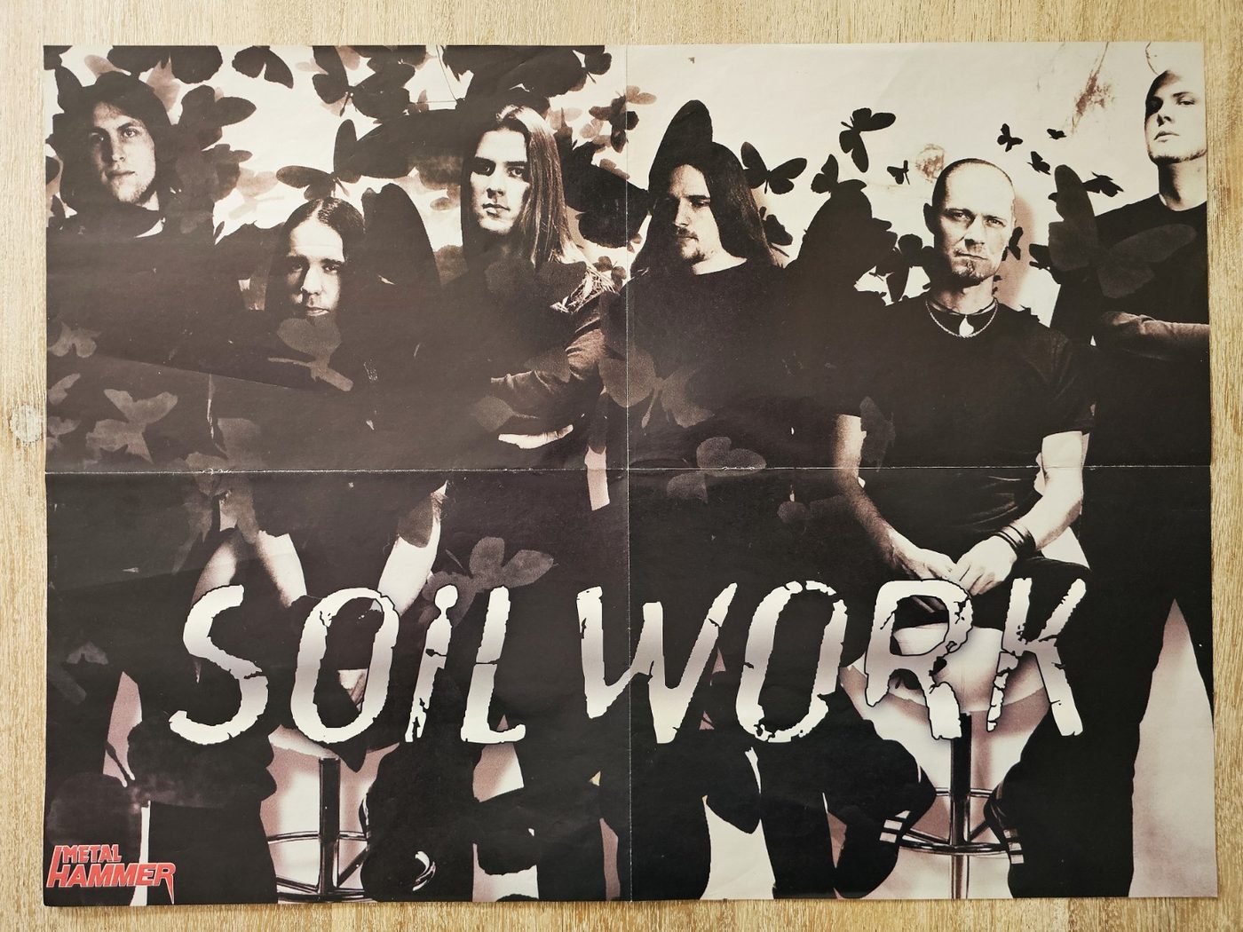 Soilwork poster, 55 × 40 cm
