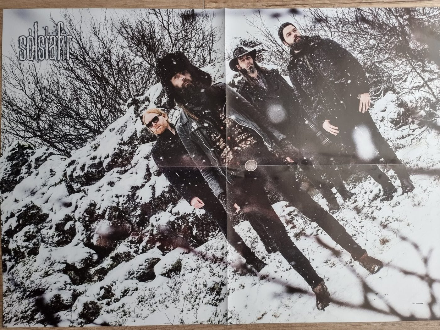 Solstafir poster, 55 × 40 cm