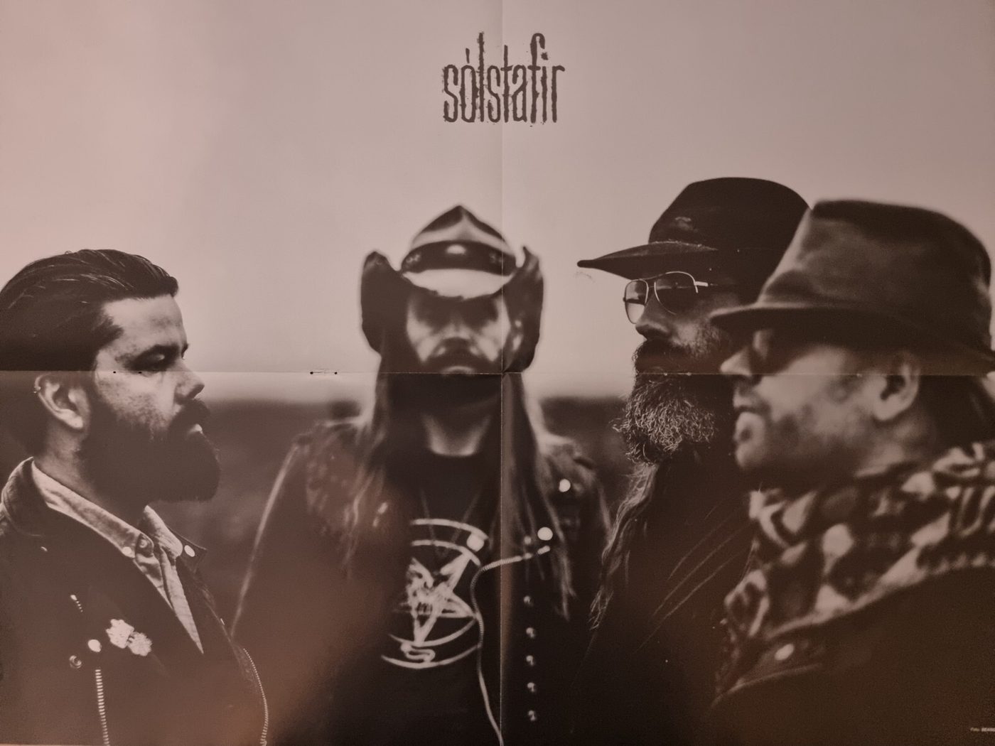 Solstafir poster, 55 × 40 cm