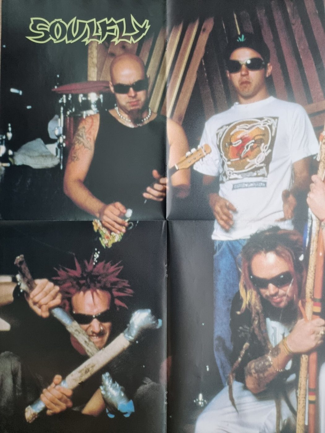 Soulfly poster, 40 × 55 cm