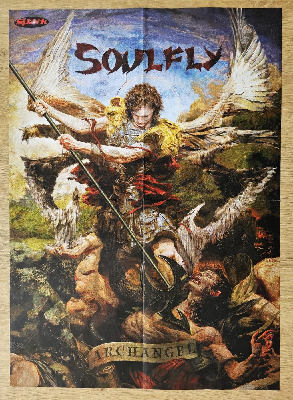 Soulfly poster, 40 × 55 cm