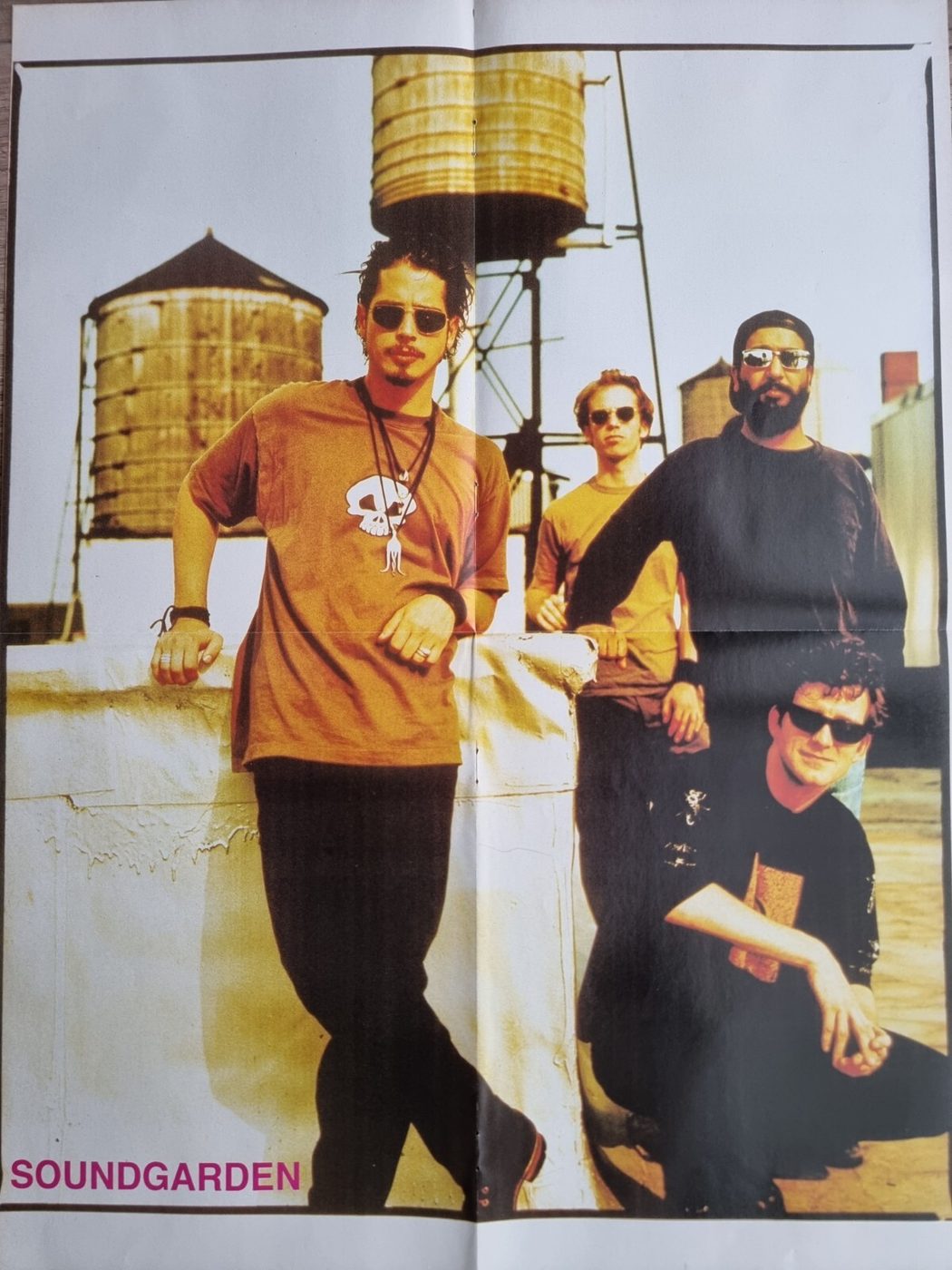 Soundgarden poster, 40 × 55 cm