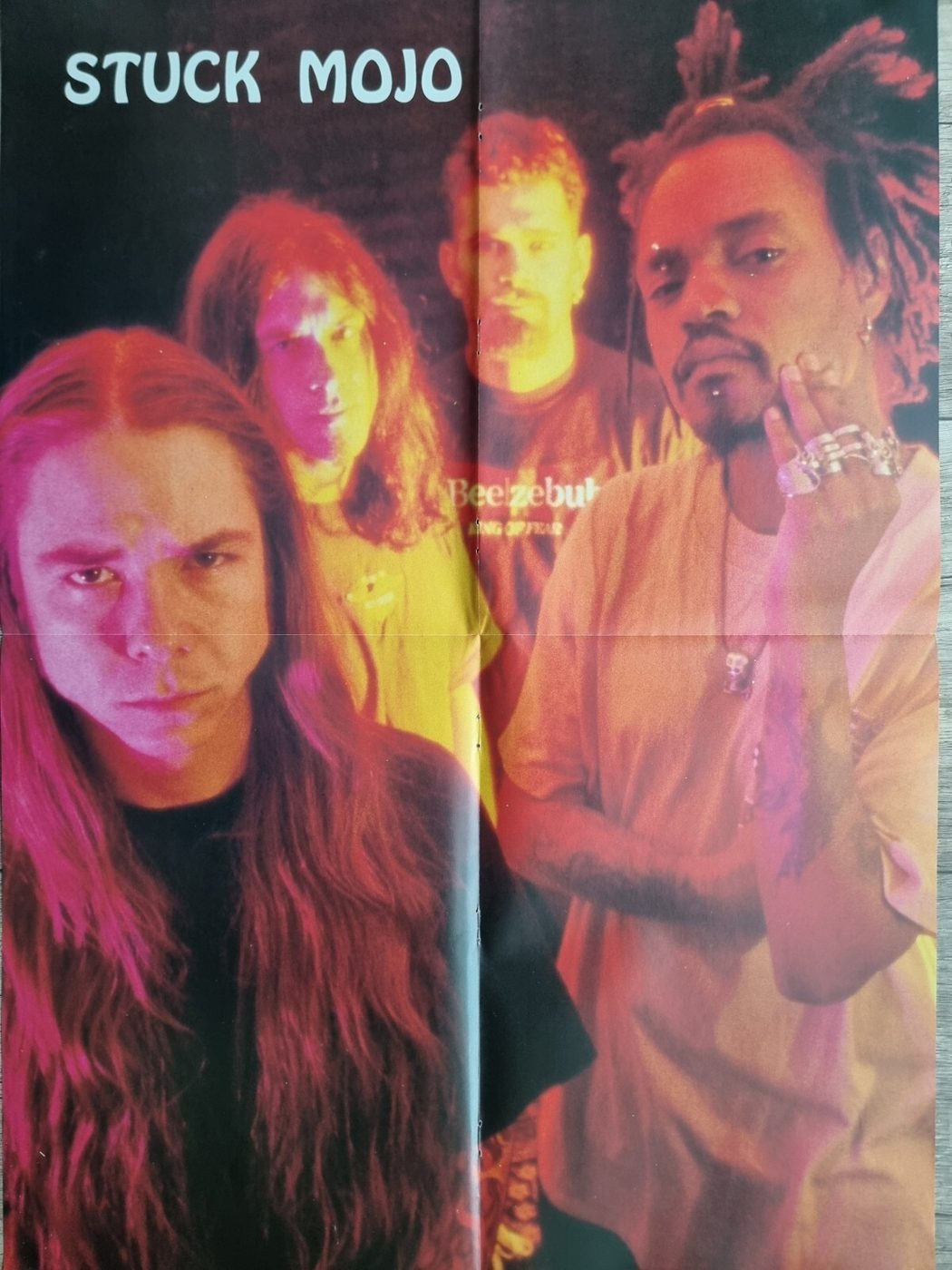 Stuck Mojo poster, 40 × 55 cm