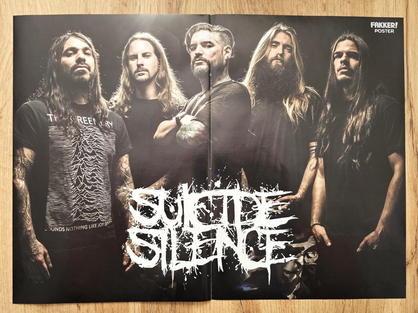 Suicide Silence poster, 40 × 30 cm